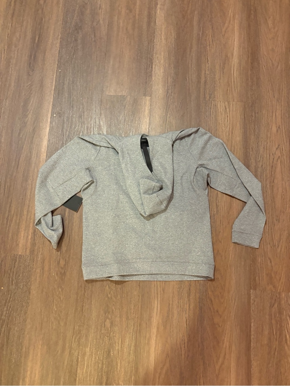 lululemon athletica Men's Light Gray Zip-Up Hoodie - Picture 5 of 5